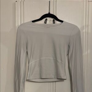 Aritzia TNA Action Women's Long Sleeve Athletic Top White